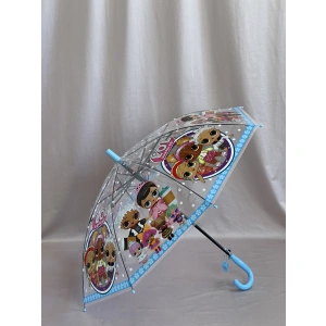 Зонт голубой  1591