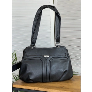 Сумка женская черная Dellilu 601-33