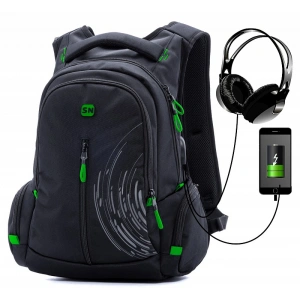 Рюкзак черный SkyName 90-102