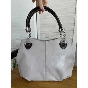 Сумка женская серая Dellilu T8410