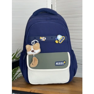 Рюкзак синий NIKKI 3369