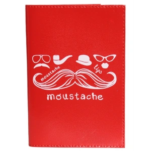 Обложка для паспорта FABULA красн 6230-30