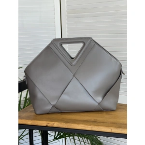 Сумка женская серая LUSHA 869186