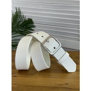 Ремень белый 