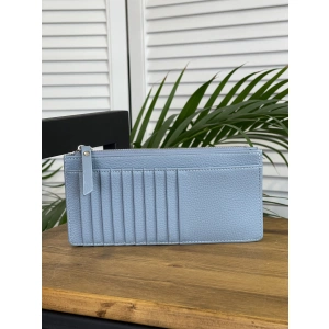 Кошелёк голубой  A003