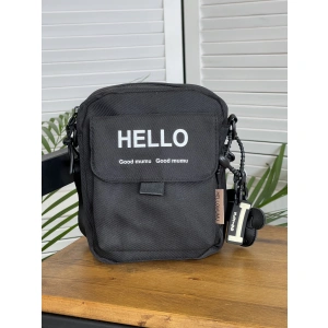 Сумка мужская черный  8564