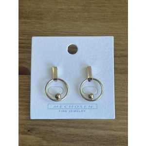 Серьги золотой  MECHOSEN MXP704654