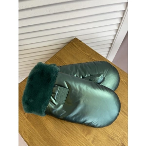 Варежки зеленый YAYA LMB-03