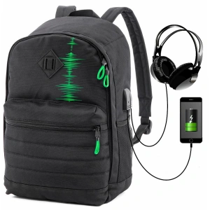 Рюкзак черный SkyName 80-43