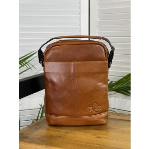 Сумка мужская рыжий ZINIMSK 3327-1