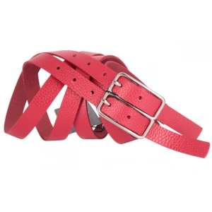 Ремень женский красный 679-30
