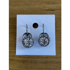 Серьги серебрист 