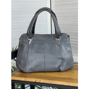 Сумка женская серая Dellilu 3029-22