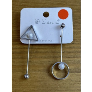 Серьги серебрист Dawu EH210919198