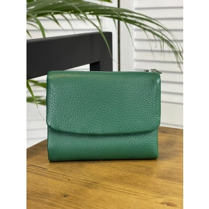 Кошелёк зеленый Doniya 5055