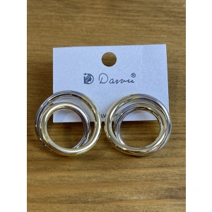Серьги золотой  Dawu EH24EN028S