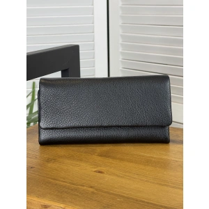 Кошелёк черный  8807