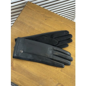 Перчатки к/з черный Мария 002
