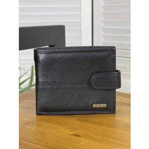 Кошелёк черный Doniya Y1011-DA-S018-16