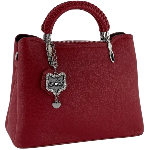 Сумка женская красная  8095