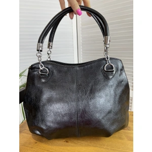 Сумка женская черная Dellilu T8410-78