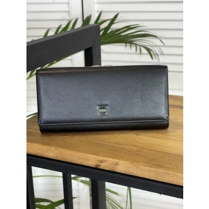 Кошелёк черный Canevo 98-207