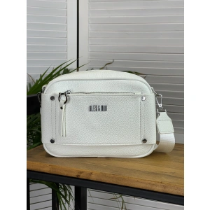 Сумка женская белая ALEX-MIA 8194