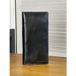 Кошелёк черный Alexander Ts PR1