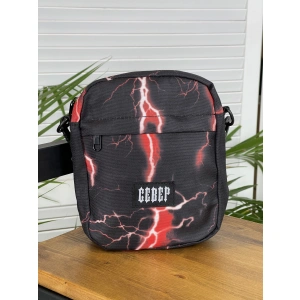 Сумка мужская черный  1019