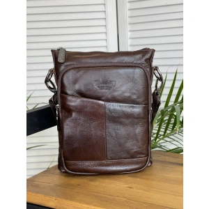 Сумка мужская коричневый ZINIMSK 22333-3