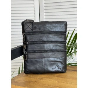 Сумка мужская черный ZINIMSK 6016-1