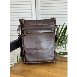 Сумка мужская коричневый ZNIXS 22335-3