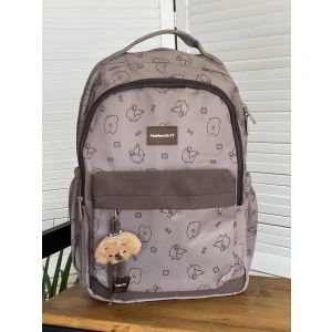 Рюкзак коричневый NIKKI S399