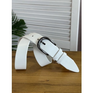 Ремень белый Clamour