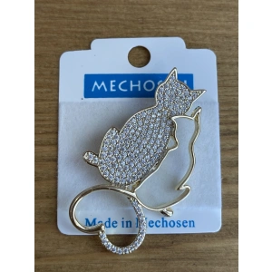 Брошь золотой  MECHOSEN 1977