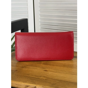 Кошелёк красный  8809