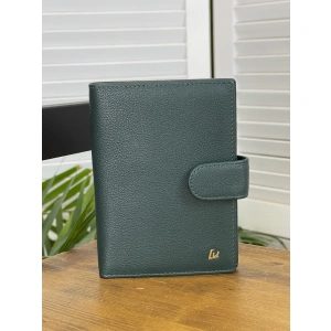 Бумажник водителя зеленый Loui Vearner 2073