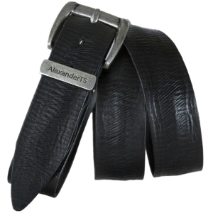 Ремень черный Alexander Ts AT40-027