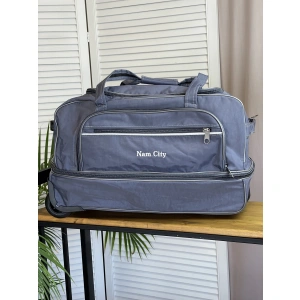 Сумка на колесах серая NAM CITY 5