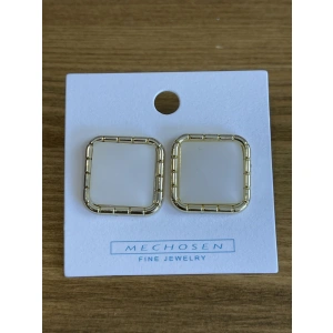 Серьги золотой  MECHOSEN MSL0352