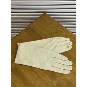 Перчатки шерсть бежевый Мария 003