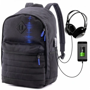 Рюкзак черный SkyName 80-43