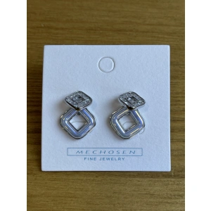 Серьги серебрист Blucome LQM32531