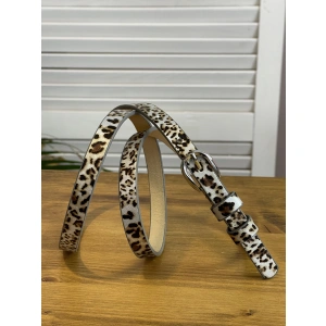 Ремень серый 