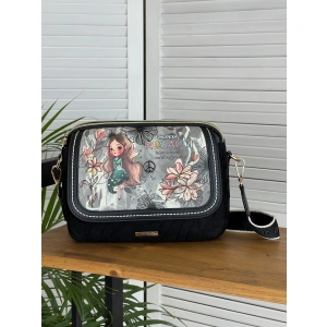 Сумка женская черная Rosacci 1106