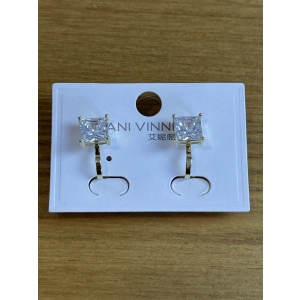 Серьги золотой  Dawu AEJ24ET054