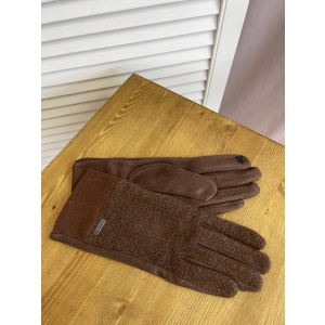 Перчатки коричневый YAYA 09