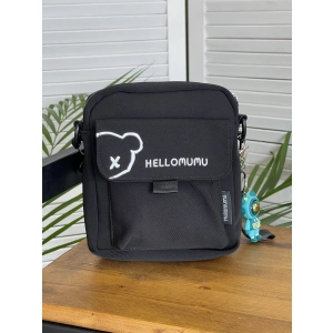 Сумка мужская черный  1010