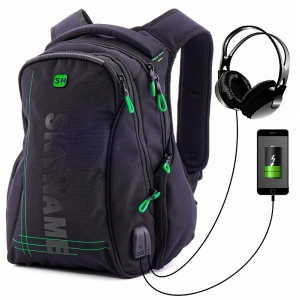 Рюкзак черный SkyName 90-103