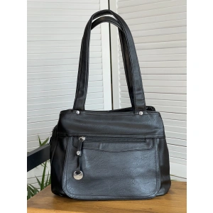 Сумка женская черная Dellilu 25006-33